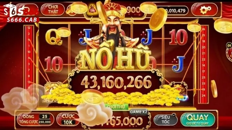 Giới thiệu chi tiết về game Cung Hỷ Nổ Hũ S666