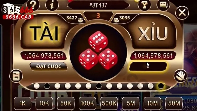 Hướng Dẫn Chơi Tài Xỉu S666: Bí Quyết Thắng Lớn - 2025 3 Hướng Dẫn Chơi Tài Xỉu S666: Từ Cơ Bản Đến Nâng Cao